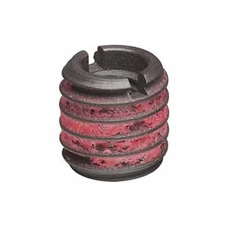 E-Z Lok Thin Wall Self Locking Thread Insert, M4-0.70 Int Thrd Sz, Carbon Steel 319-M4